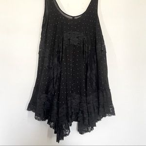 Free People Lace Trapeze Dress